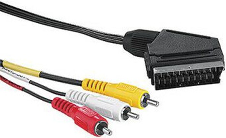 HAMA HAMA 43178 AV KABAL SCART NA 3 X ČINČ