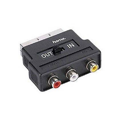 HAMA HAMA 42353 ADAPTER 3X ČINČ NA SCART