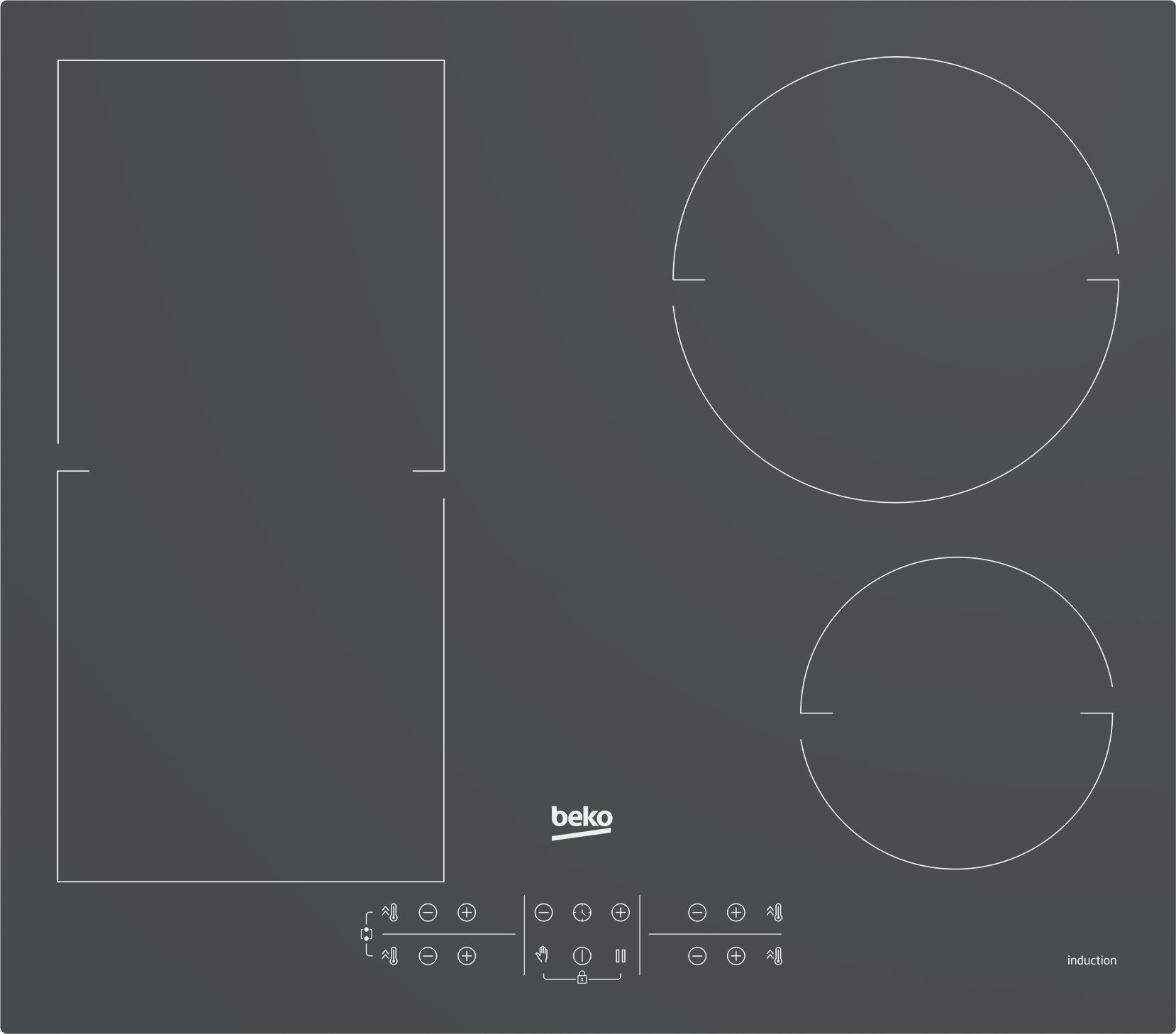 BEKO Beko HII64200FMTZG indukciona ugradna ploča