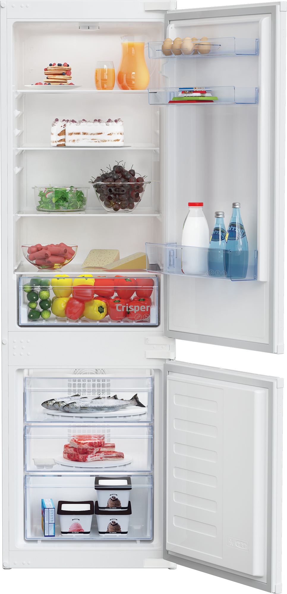 BEKO BEKO BCHA275K41SN UGRADNI FRIZIDER