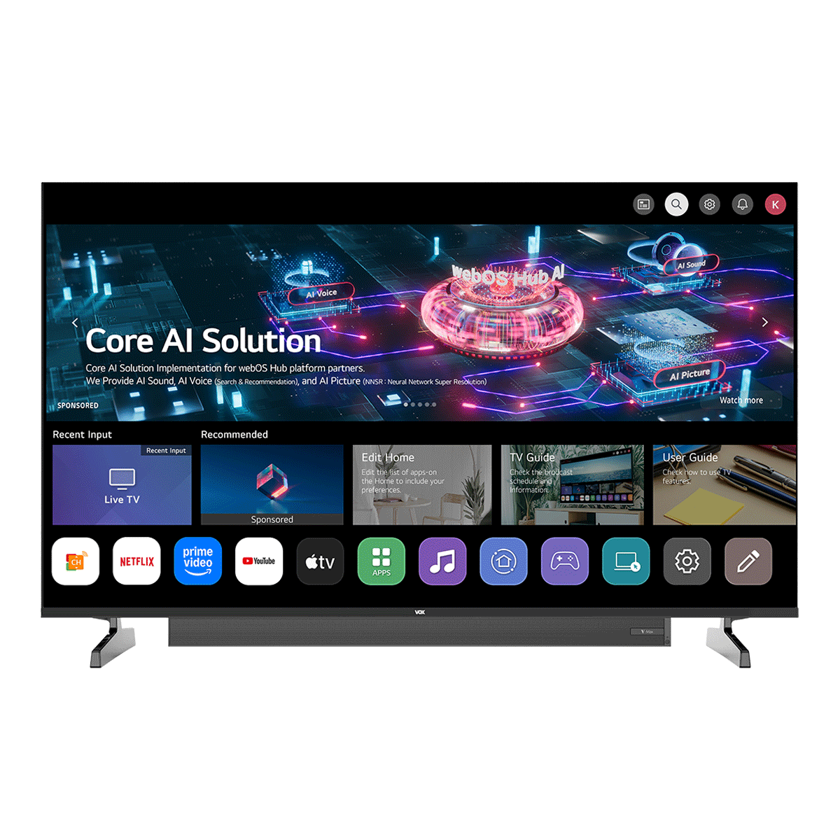 VOX VOX UHD 50 WSB 684 U LED TELEVIZOR