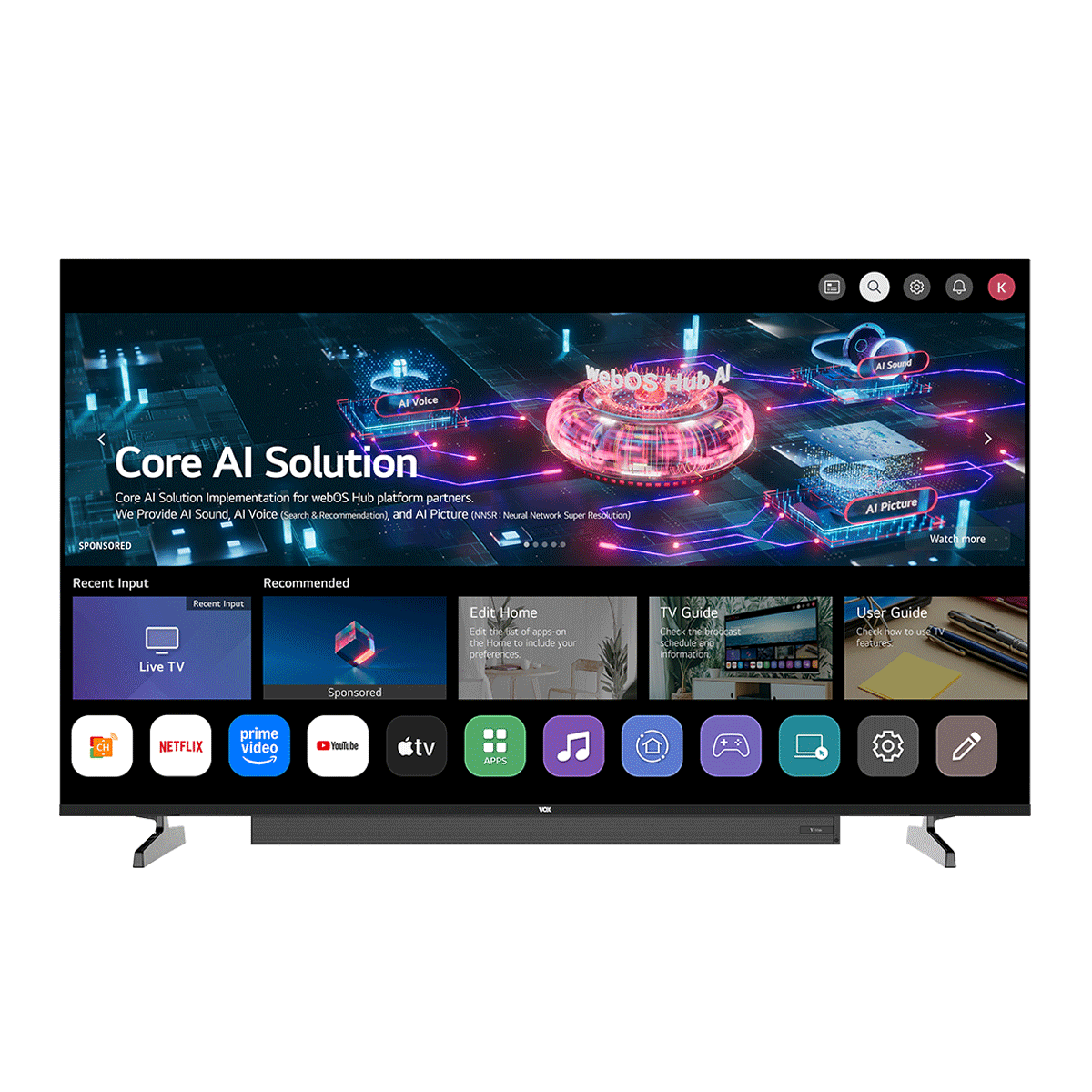 VOX VOX 65WSB684U LED TELEVIZOR