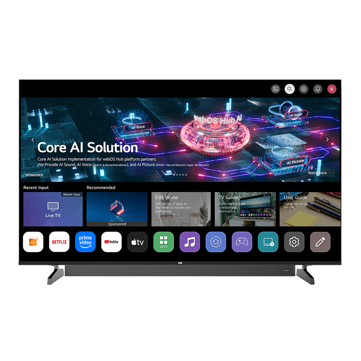 VOX VOX 55WSB684U LED TELEVIZOR