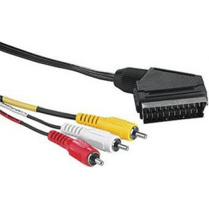 HAMA 43178 AV KABAL SCART NA 3 X ČINČ